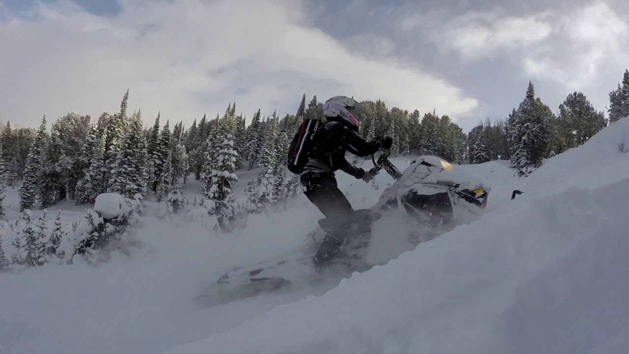 Big storm brings deep snow in Cooke City Montana - YouTube