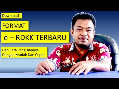 FORMAT RDKK TERBARU DAN CARA PENGISIANNYA