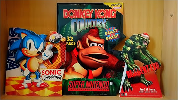 Retro Video Game Promo Collection (PART 150) - SPECIAL (Store Displays)