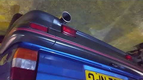 Ford Fiesta XR2 Exhaust system by Max Torque Cans  1