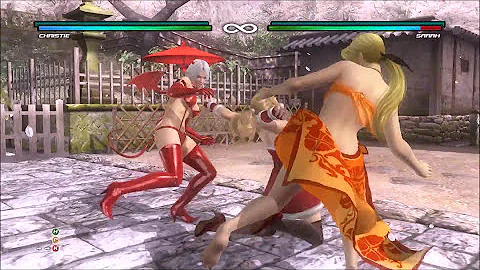 Dead or Alive 5, Helena Douglas, All Holds & Throw...