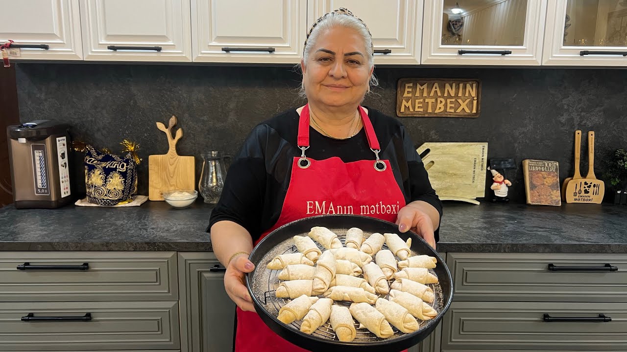 ŞAMAXI MÜTƏKƏSİ CEMLƏ / ШЕМАХИНСКИЕ МУТАКИ С ДЖЕМОМ / Azərbaycan mətbəxi 🇦🇿