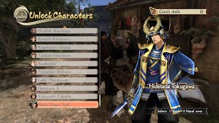 Samurai Warriors: Spirit of Sanada All Characters [PS4]