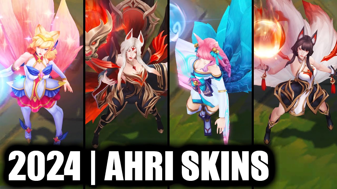 ALL AHRI SKINS SPOTLIGHT 2024 | League of Legends - YouTube