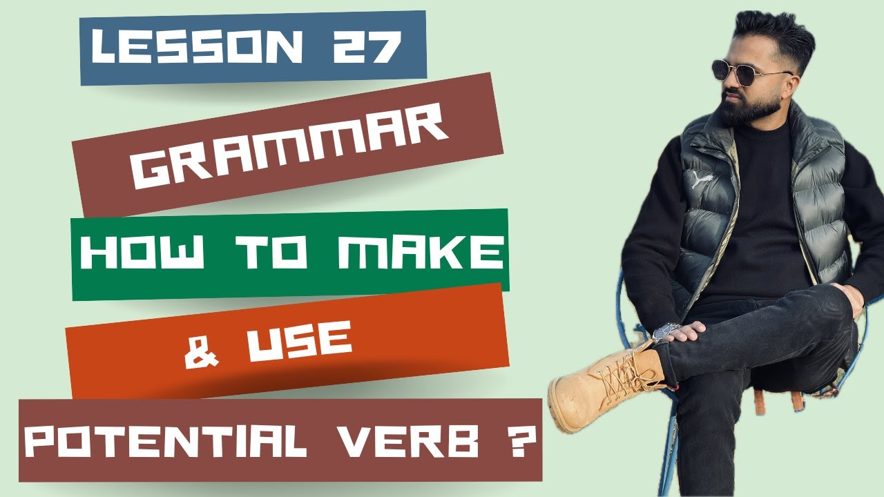 JLPT N4 | Lesson 27 Minna No Nihongo | Japanese language Grammar in Nepali Language .