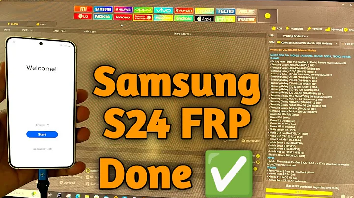 Samsung S24 S24+ S24 Ultra / Remove Screen Lock / Unlock PIN / Factory Reset / Unlock Tool