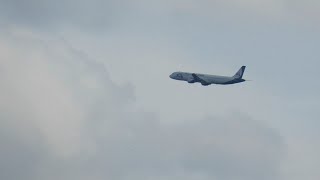 Взлёт Airbus A321-211 (VQ-BOZ) из аэропорта Жуковский (ZIA) за 1 месяц до аварийной посадки.