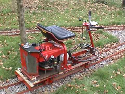 Building a 7 1/4 Gauge Tram Car from a Honda Lawn ...