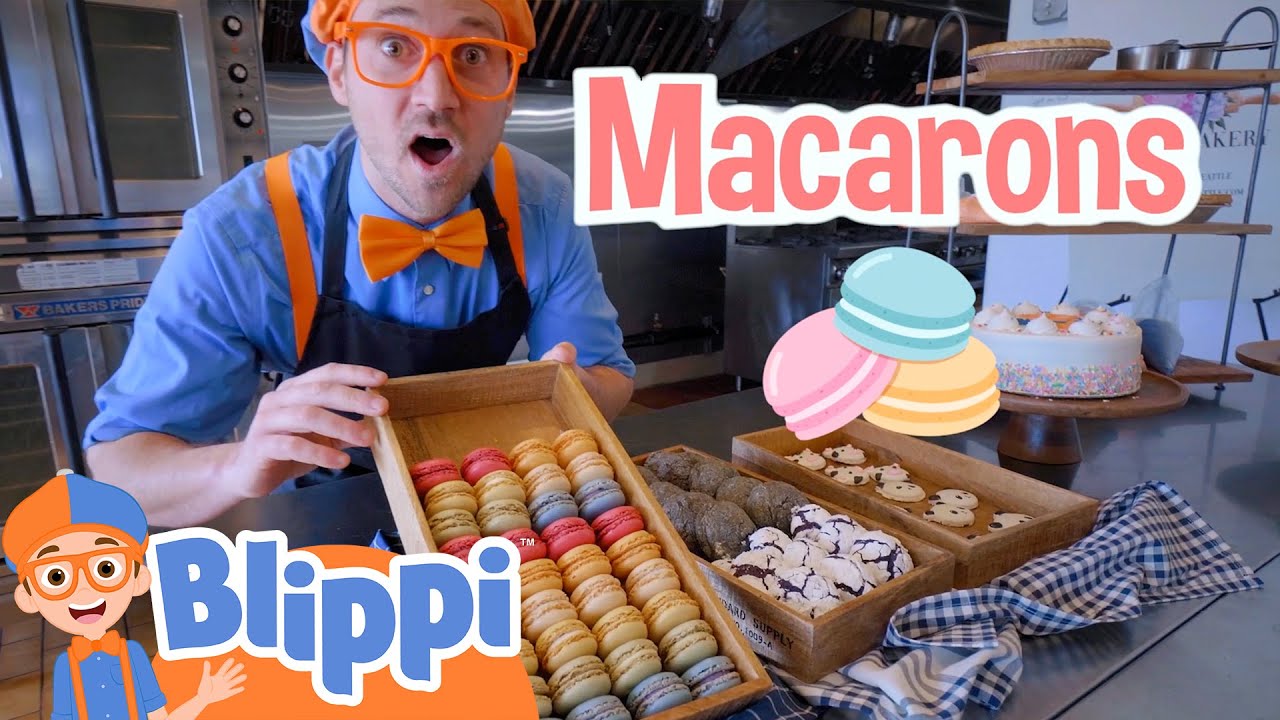 Blippi Bakes Cakes and Other Fun Stuff! | @Blippi | Learning Videos ...
