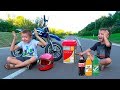 Kids Ride on Dirt Cross Bike \ Childrens Power Wheels Toy \ Kidsococo Club Family Fun