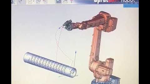 Simulação robô ABB no SPRUTCAM processo de corte a Plasma