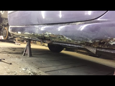 Замена и покраска порога Peugeot 307 ( Пежо 307 )
