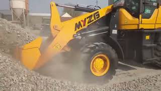 Myzg Wheel Loader The Wear Resistance Of The Wear Plate Is Strong