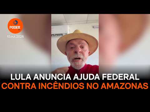 Lula anuncia ajuda federal para combater incêndios no Amazonas