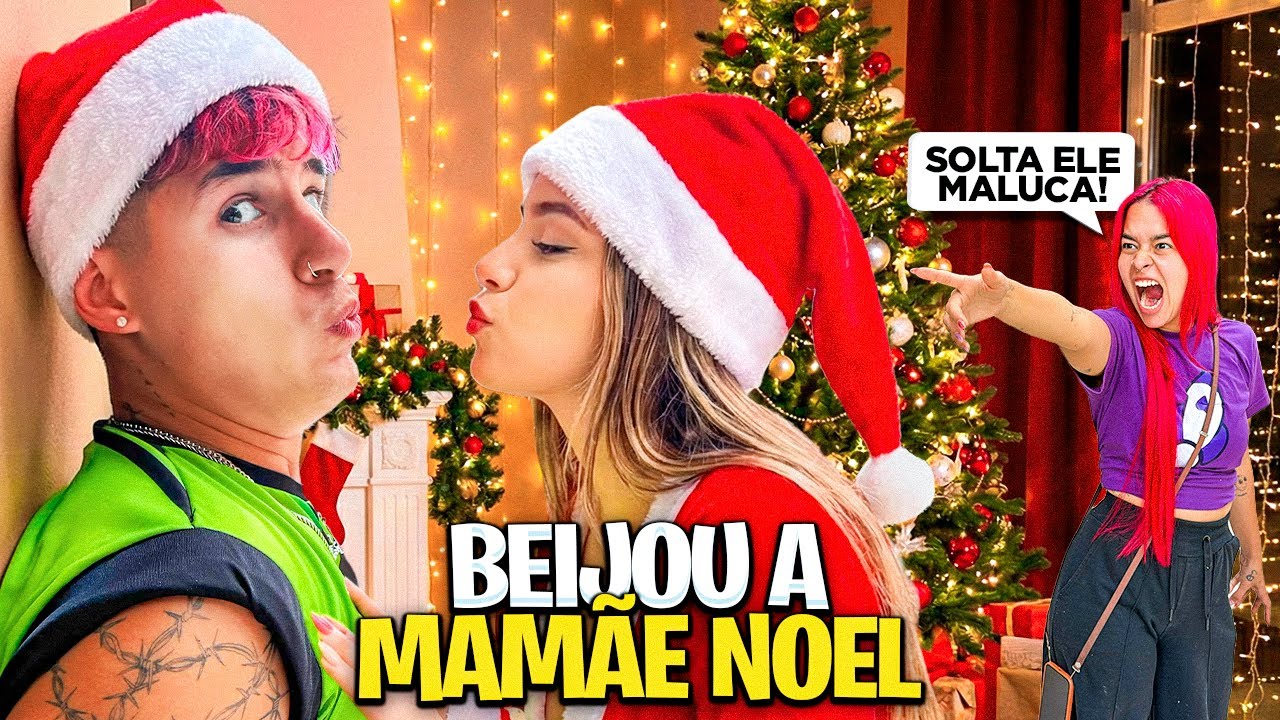 A MAMÃE NOEL DEU EM CIMA DO VOID *beijou ele?