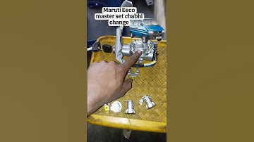 Maruti Eeco master set chabhi change #lock#settings #marutisuzuki #repair by rntcarservice bangalore