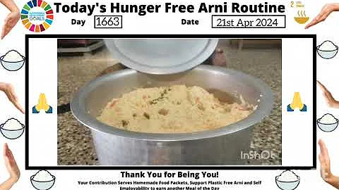 1663 Day Hunger Free Arni Routine 21 April 2024 - DayDayNews