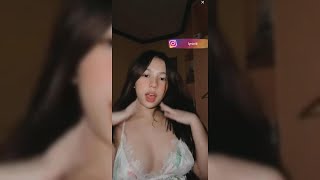 Bigo Lyninii Sexy Girl Boobs Cleavage Tease 