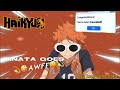 Hinata Cancels Everyone?! // Larray - Canceled Haikyuu Texts Lyric Prank