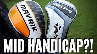 TAYLORMADE SIM MAX vs CALLAWAY MAVRIK... BEST MID HANDICAP DRIVER?!