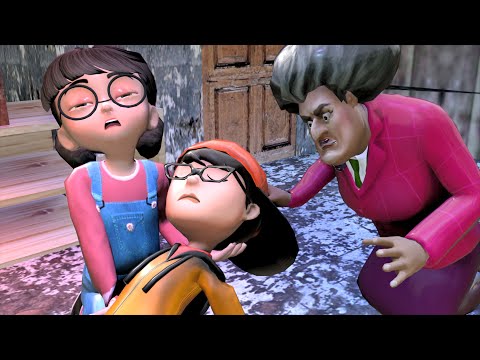 Nick Fell Asleep and Couldn't Wake Up || Scary Teacher 3D Animation