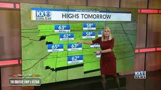 Amber's Tuesday Morning One Minute Forecast 10/16