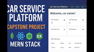 Car Service Management Platform - MERN screenshot 2