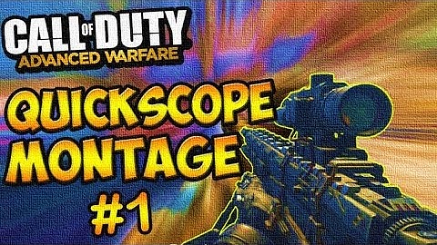 Sniping/QuickScoping montage V Bots.-(CoD Advanced Warfare).