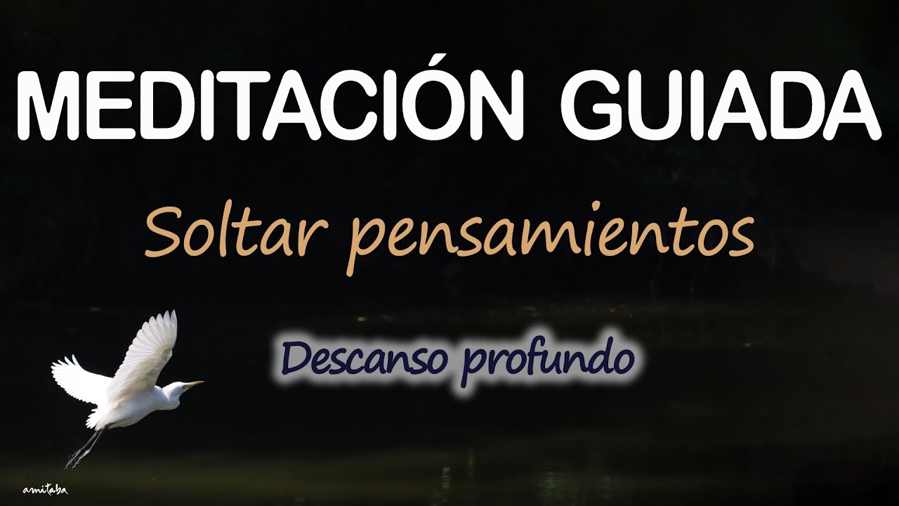 😨Meditación GUIADA para DORMIR PROFUNDO y FELIZ 🧡 SOLTAR PENSAMIENTOS ...