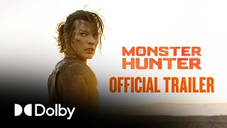 Monster Hunter Official Trailer | Dolby Cinema