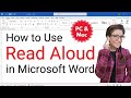 Guide to Using Read Aloud in Microsoft Word π