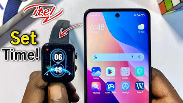 How to Set Time on Itel Smart Watch | Itel Smart Watch Time & Date Settings