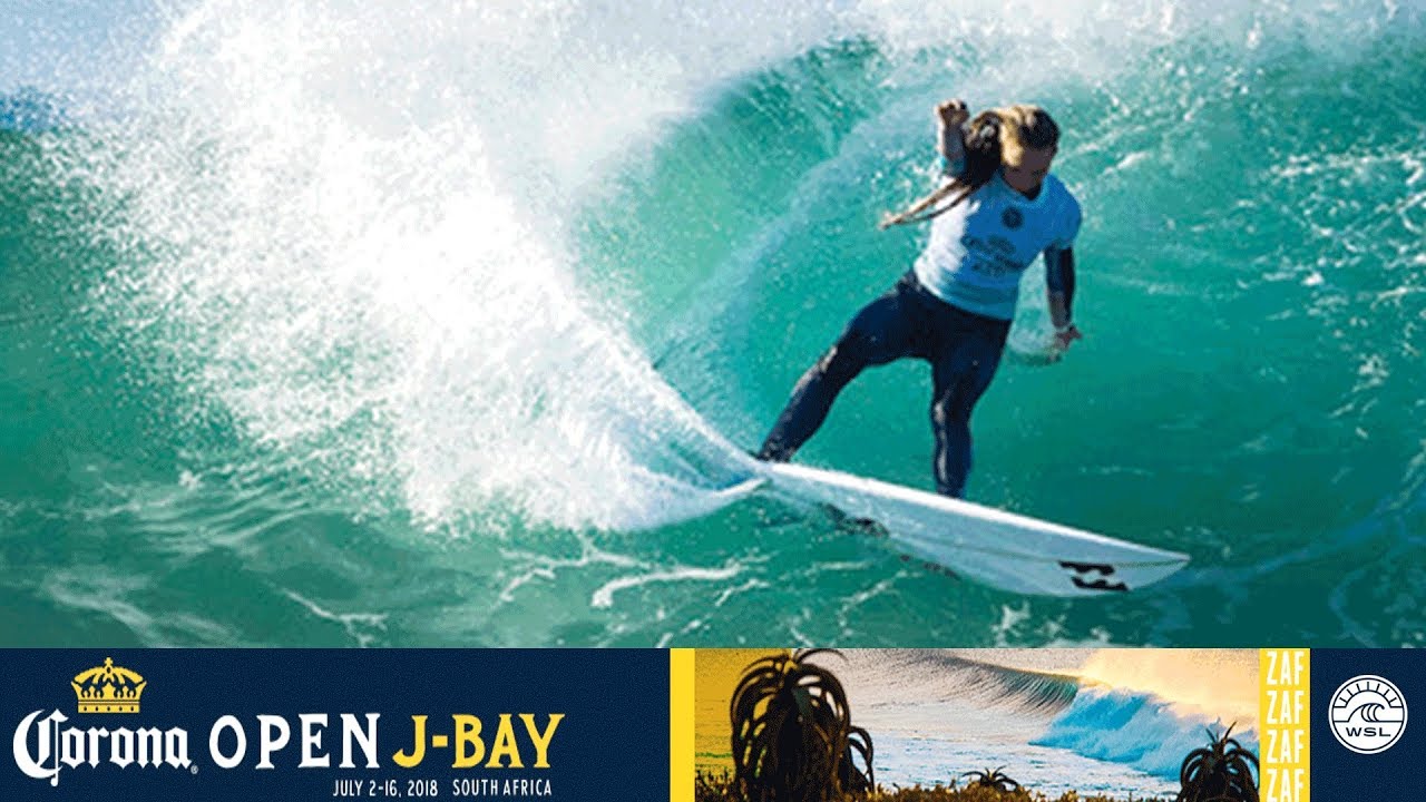 professional softball Gilmore vs. Van Dijk vs. Callaghan - Round One, Heat 4 - Corona Open J-Bay - Women's 2018