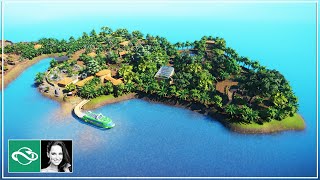 Discover this INSANE Tropical Island Wildlife Park in Planet Zoo