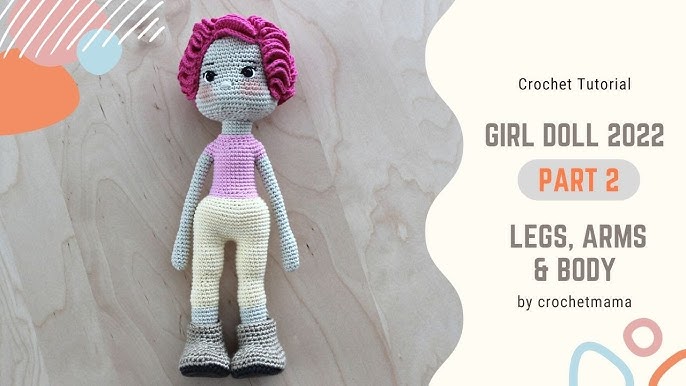 How to make crochet doll hair [tutorial] – The C Side