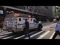 COMPILATION OF NYPD POLICE UNITS RESPONDING IN VARIOUS NEIGHBORHOODS OF NEW YORK CITY.  27