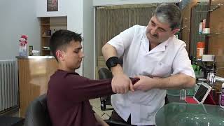 💈 ASMR Old School Barber Head Massage Face Massage