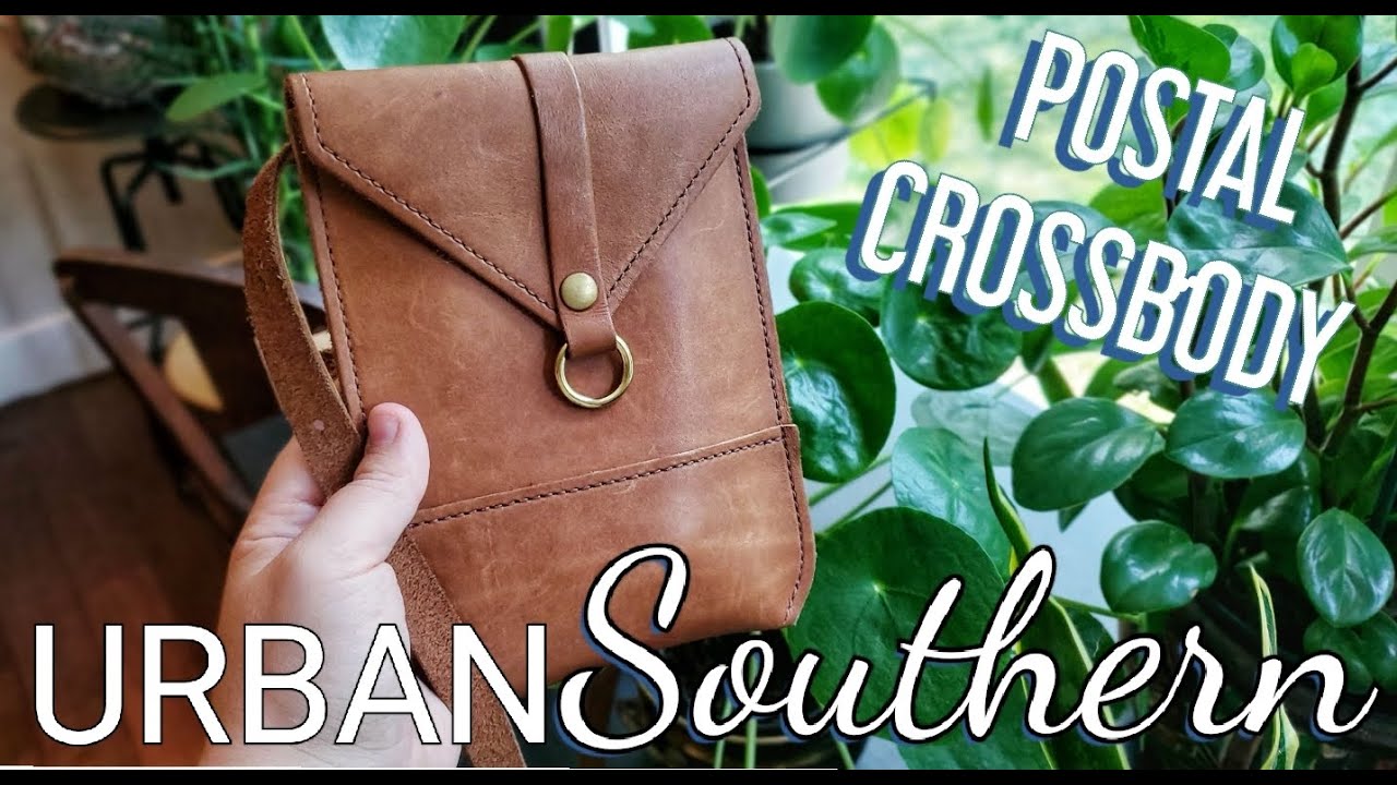 Urban Southern Honey Leather Crossbody Wallet