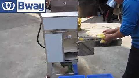 How to remove corn kernel from cob fast,by corn kerneler