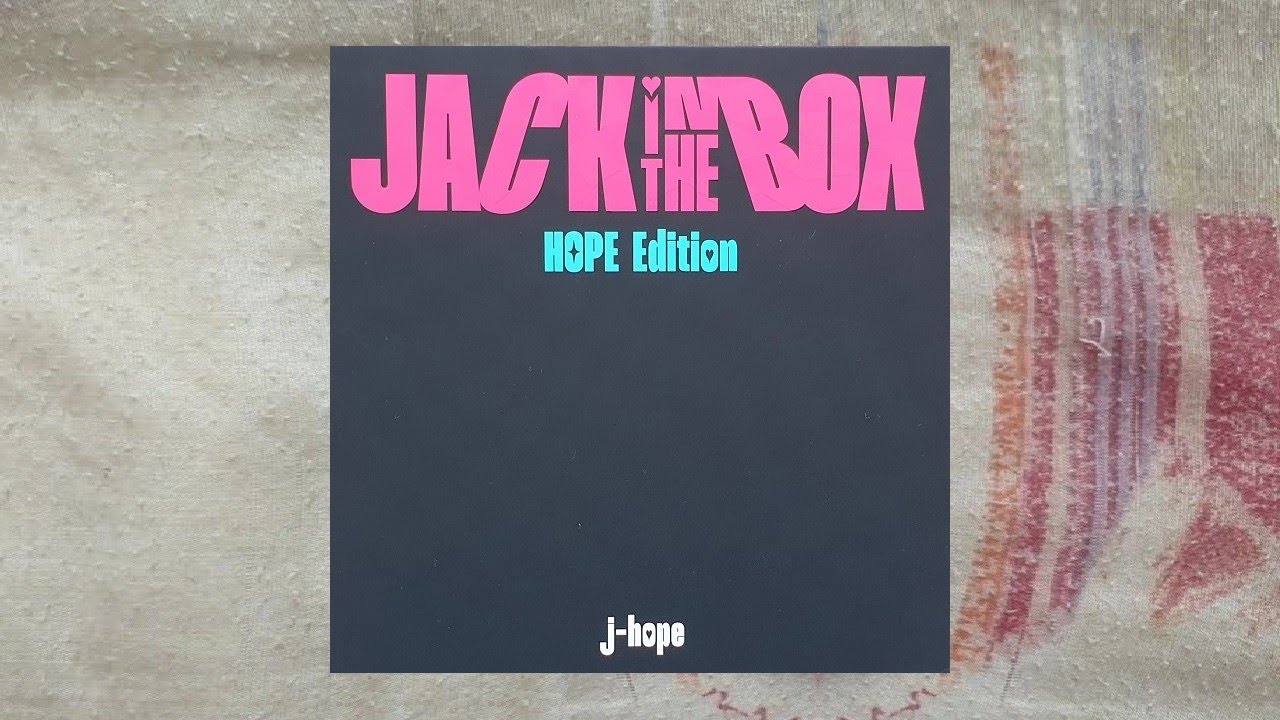 Tradução do unboxing de Tae do álbum Jack in the box Hope edition