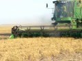 Уборка нута комбайном John Deere 9670 STS