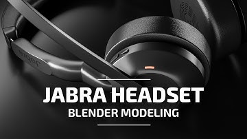 Jabra Headset – Blender Modeling