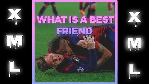 Best friend • Alight motion preset • Neymar & Messi edit • xml in the description