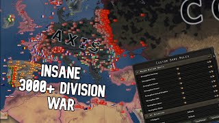 All Majors Max Buffed | HOI4 Timelapse