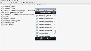 How To Install Themes On iPhone/iPod Touch 2.2.1 Using Winterboard