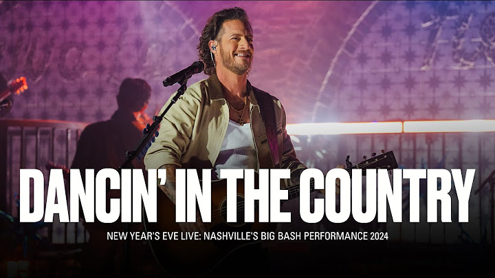 Tyler Hubbard | Dancin' In The Country (New Year's Eve Live: Nashville's Big Bash Performance 2024)