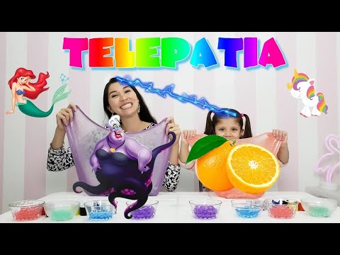 ★ MAKING SLIME BY TELEPATHY BETWEEN MOTHER AND DAUGHTER ★ MASUDINHA FAMILY 2.0 ★