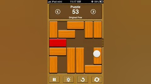 Unblock me solutions Original free level 53