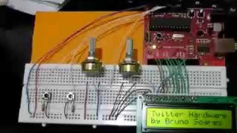 Twitter Hardware - Arduino
