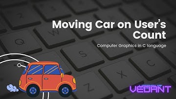 C Graphics Video Execution of the code Moving Car